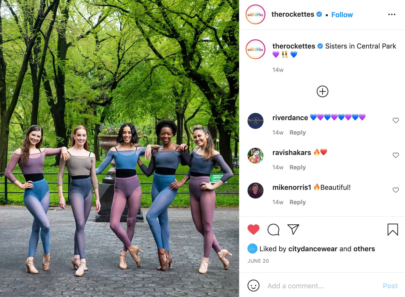 The Radio City Rockettes Rocking Meshies