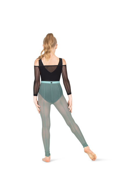 Meshie Tights: Seafoam image 3