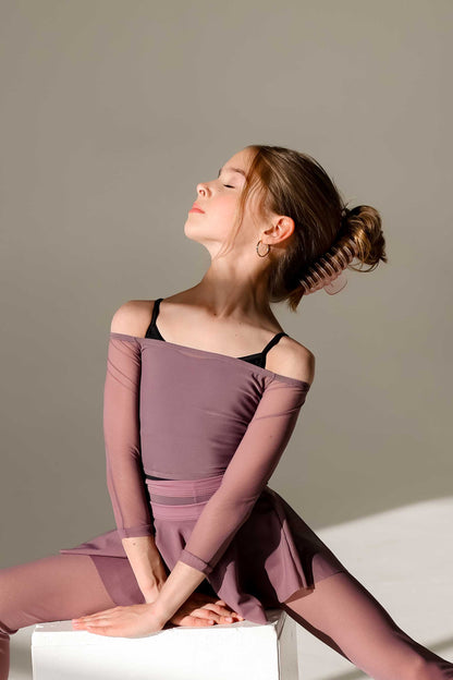 Kids Meshie Crop Top