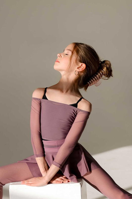 Kids Meshie Crop Top