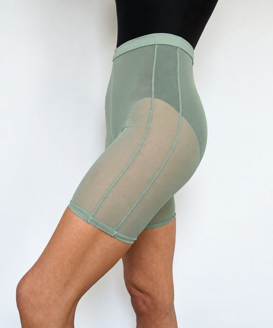 Meshie Crop Short Tights