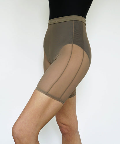 Meshie Crop Short Tights