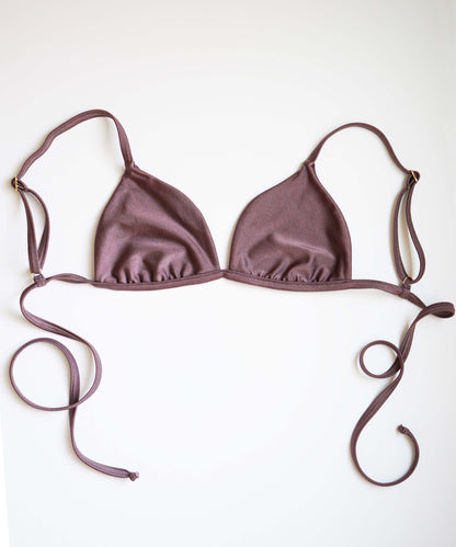 Triangle Tie Bikini Top