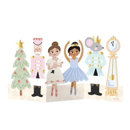 The Nutcracker Accordion Holiday Greeting Card